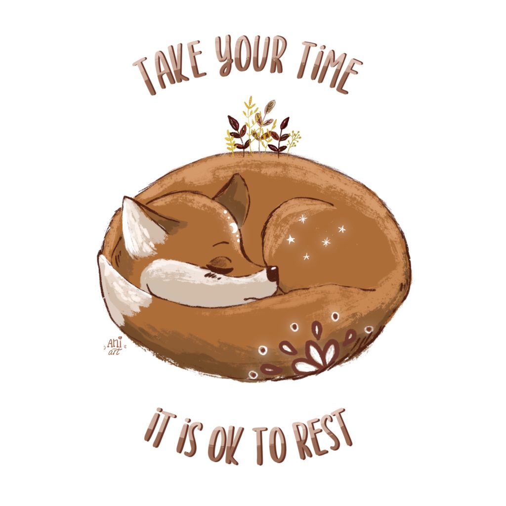 Dreaming fox by aniart