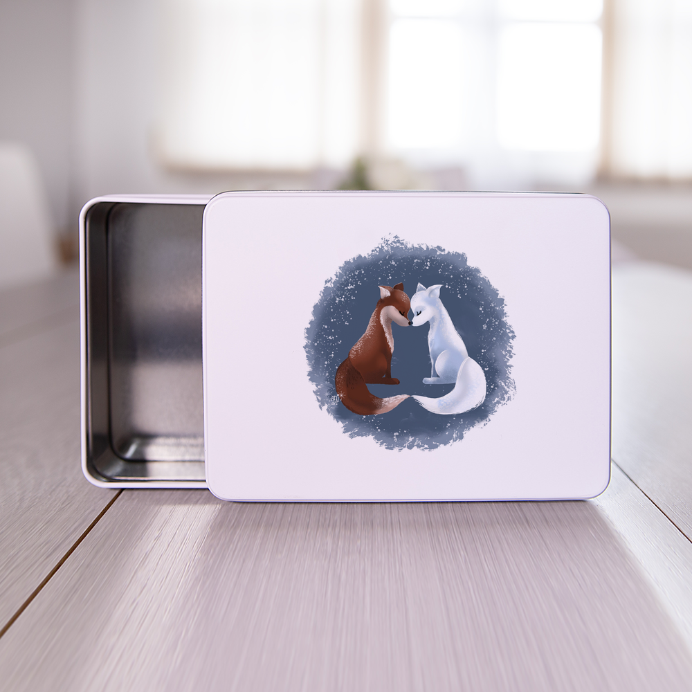 Loving Foxes Geschenkdose